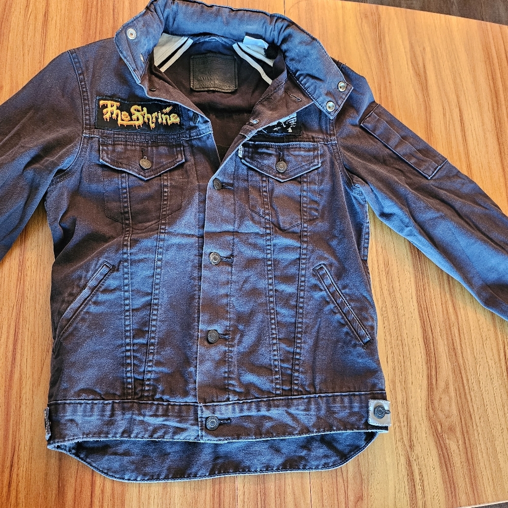 Levi's Dark Brown Leather Patch Denim - image 4